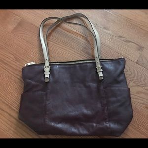 Michael Kors Purse (burgundy)